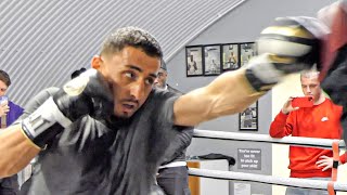 BIG GIBBER KO TIME • AnEsonGib vs Austin McBroom 2 • Open Workout • Kingpyn Boxing [upl. by Jerrold]