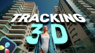 Comment Faire un Tracking 3D et Texte 3D sur Davinci Resolve 19 [upl. by Ainecey]