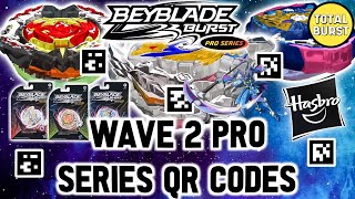 WAVE 2 PRO SERIES PERFECT PHOENIX JUDGEMENT JOKER ZWEI LUINOR QR CODES BEYBLADE BURST PRO SERIES [upl. by Asum]