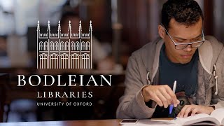 Getting started at the Bodleian Libraries [upl. by Aivitnahs]