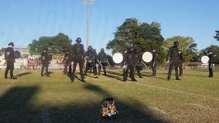 Stuttgart vs Hoke County vs Pine Forest drumline battle 2024 [upl. by Lysander]