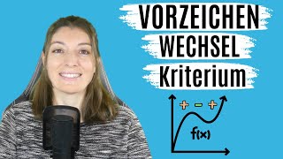 VORZEICHENWECHSEL Kriterium HOCHPUNKT amp TIEFPUNKT berechnen  EXTREMA bestimmen [upl. by Derward]