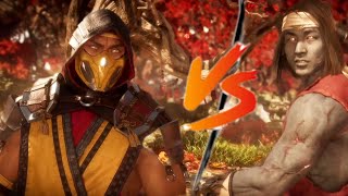 Scorpion Vs Liu Kang  MK11 Classic Towers [upl. by Asseneg540]