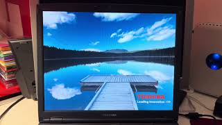 2001 Toshiba Satellite 1805S207 [upl. by Ednalrym15]