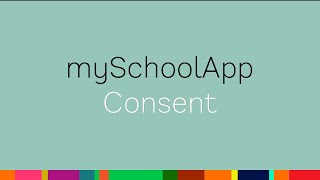 mySchoolApp Consent overview [upl. by Skell]