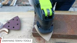 How to Use Triangle Oscillating Multi Tool for Metal Grinding [upl. by Shreve]