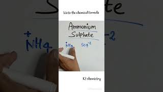 write the chemical formula for ammonium sulphate l ammonium sulphate formula l [upl. by Wooldridge]