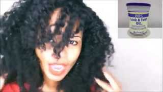 Natural Hair Twist Out ORS Lock amp Twist Gel [upl. by Aven]