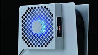 GSTORY PS5 Cooling FanPS5 Fan Cooler System Fan Speed [upl. by Repohtsirhc717]