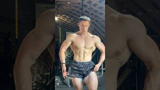 I’m a power builder D gym shorts motivation bodybuildingmotivation aesthetic posing workout [upl. by Preciosa]