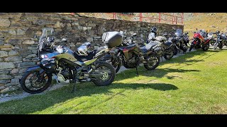 Monviso 28092024  2 Honda Transalp 750 [upl. by Rowan]