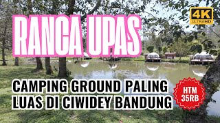 RANCA UPAS CAMPING GROUND  REKOMENDASI CAMPING GLAMPING CAMPSITE RANCABALI CIWIDEY BANDUNG [upl. by Aleb112]