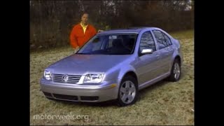 Motorweek 1999 Volkswagen Jetta Road Test [upl. by Akimaj]