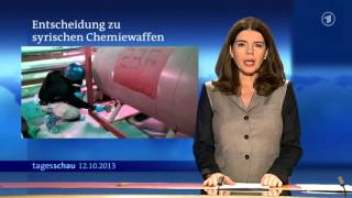 tagesschau 2000 Uhr 12102013 [upl. by Eiznekam105]