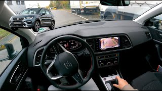 Self Park Assist in Seat Ateca FR REAL LIFE TEST  POV DRIVE✔️ [upl. by Saddler111]