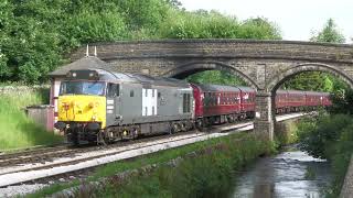 50008 after leaving Haworth 22nd June 2024 [upl. by Cirre]