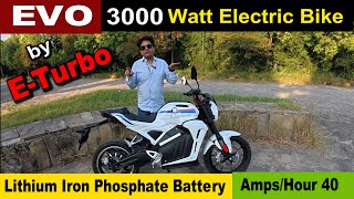 EVO 3000 Watt Electric Bike by ETurbo Motors [upl. by Warder]