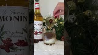 Gingerbread Iced Latte ASMR icedcoffee [upl. by Mosenthal472]