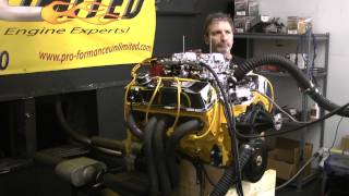 Proformance Unlimiteds Chevy 350 with Dual QuadsLive Engine Run [upl. by Dloraj]