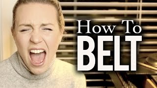 How to Belt  Evynne Hollens [upl. by Etom]