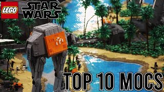 Top 10 LEGO Star Wars MOCs Ever [upl. by Asilrac]