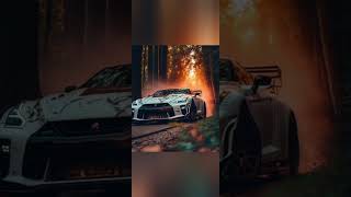 HOIST THE COLOURS🥶 NISSAN GTR EDITshorts [upl. by Jews]