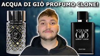 The BEST AFFORDABLE Acqua Di Gio Profumo CLONE [upl. by Dworman772]