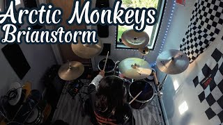 Arctic Monkeys  Brianstorm Drum Cover [upl. by Nyrmak]