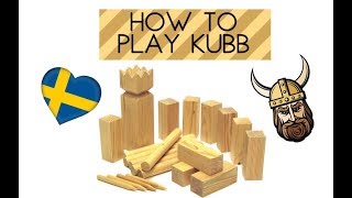 How to play Kubb  Quick summary [upl. by Gillette]