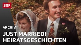 Heiratsgeschichten 1974  Familiengründung  SRF Archiv [upl. by Siuluj373]