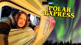 in Lapponia con il POLAR EXPRESS 🇸🇪 [upl. by Airamas]