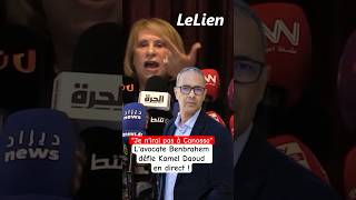 quotJe nirai pas à Canossaquot  Lavocate Benbrahem défie Kamel Daoud en direct [upl. by Cott363]