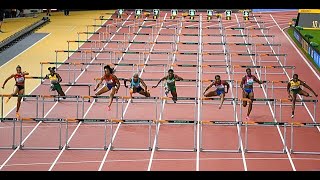 Womens 100m hurdles Semi final Morning Session [upl. by Lainahtan982]