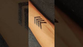 HOW TO MAKE TATTOO SIMPLE ideatattoo tattooideas art tattooartist art shorts [upl. by Notlad981]