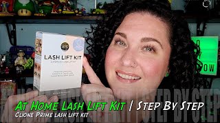 At Home Lash Lift Kit tutorial  Clione Prime lash lift kit  Step by Step [upl. by Sidran699]