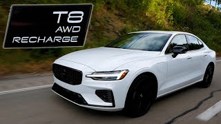 Review 2023 Volvo S60 Recharge  41 EV Miles  455 HP [upl. by Yelda]