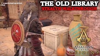 Assassins Creed Origins  The Old Library  Secret Quest Location [upl. by Corine999]