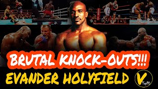 10 Evander Holyfield Greatest Knockouts [upl. by Ennis]