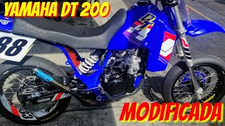 ✔️YAMAHA DT200 modificada [upl. by Neveda]