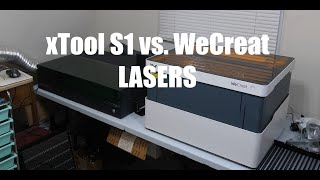 xTool S1 Laser VS WeCreat Vision Laser Compared [upl. by Siger]