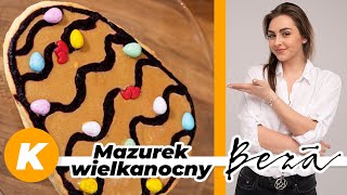 MAZUREK WIELKANOCNY z paloną białą czekoladą  Karolina Źródłowska i Beza by Edyta Bednarz [upl. by Billye]