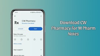 M Pharm Notes  All Subjects by CW Pharmacy [upl. by Rudie557]