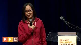 Tracy Young Speaks at Female Founders Conference 2015 [upl. by Nickelsen]