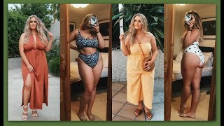 SIZE 14 BIKINI TRYON amp SUMMER FASHION HAUL  EmmasRectangle [upl. by Harrod]