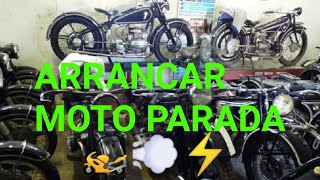 TUTORIAL  Cómo ARRANCAR MOTO PARADA hace AÑOS Test chispa bujía cargar batería carburador [upl. by Bucher832]