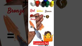 Colour mixing 3 colours viral viralvideo shorts reelsart youtubeshorts trending instagramyt [upl. by Otipaga]