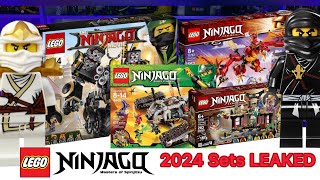 Lego Ninjago 2024 Summer Sets LEAKED [upl. by Aztinad]