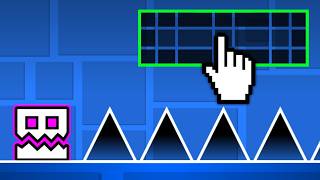 Geometry Dash But You Build The Level As You Play [upl. by Selle]