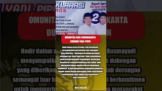 KOMUNITAS OJOL DUKUNG YADI PIPIN [upl. by Aissert]