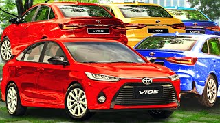 2023 Toyota VIOS Sedan First LOOK  DETAILS COLORS EXTERIOR INTERIOR SPYSHOTS Vios 2023 Renders [upl. by Taam]